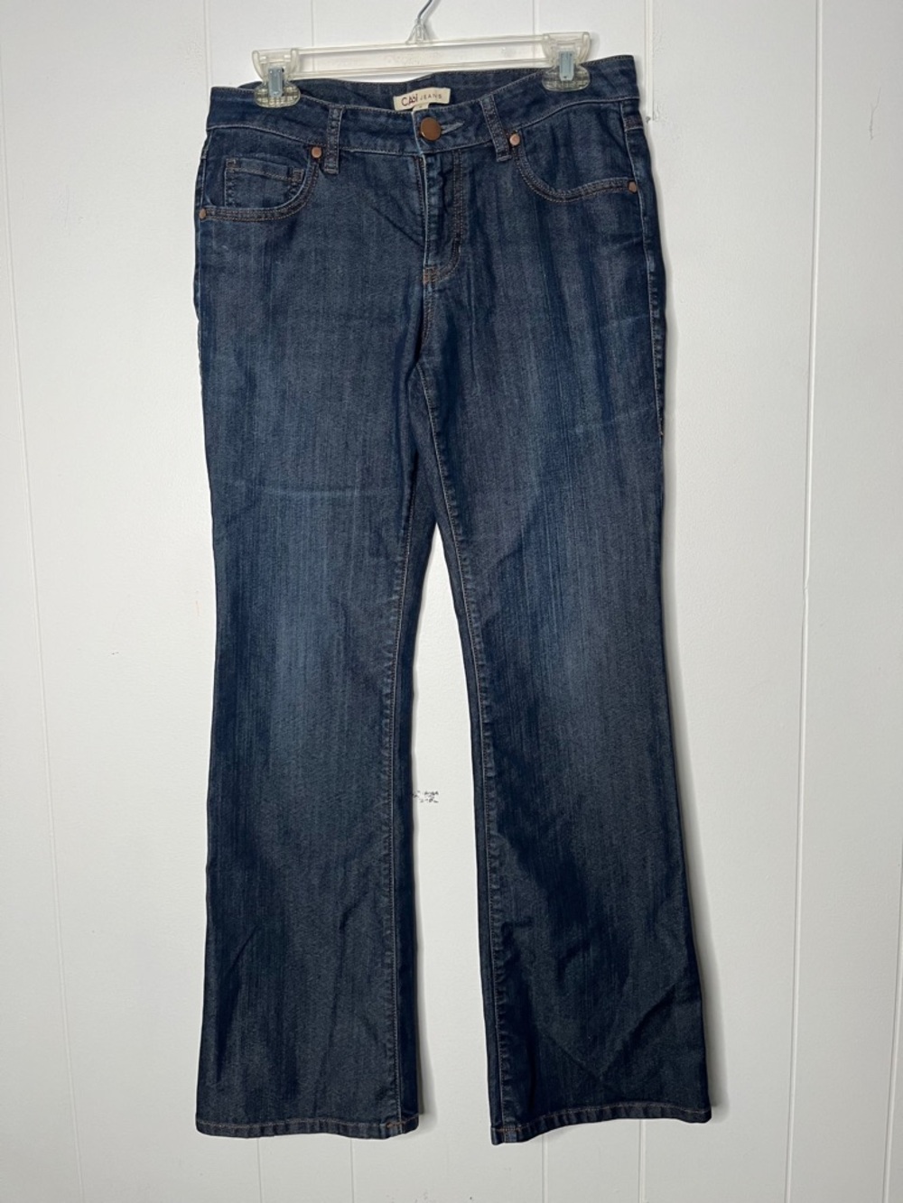 CAbi Dark Blue Bootcut Jeans Size 6